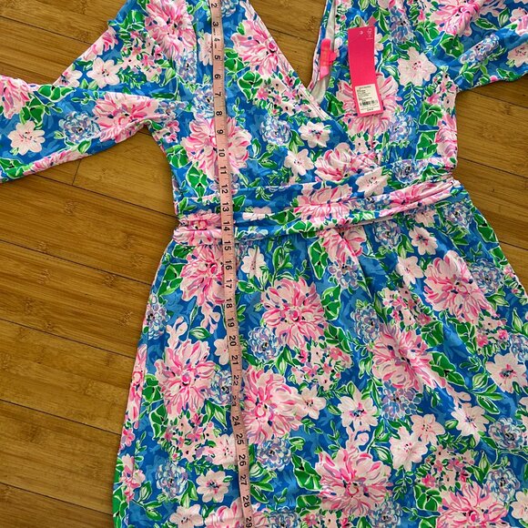 Lilly Pulitzer Riza Long Sleeve Romper Sz L - Picture 7 of 11